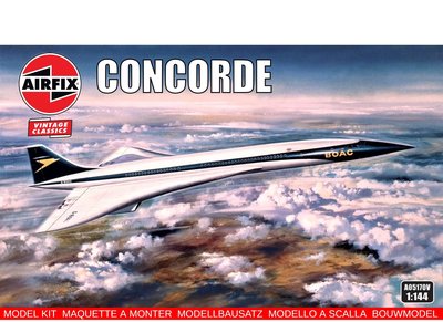 AIRFIX | CONCORDE PROTOTYPE G-BOAC 1966 (VINTAGE CLASSICS) | 1:144