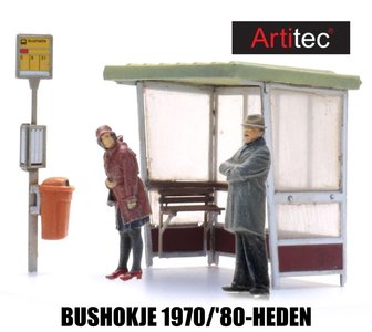 ARTITEC | BUS SHELTER 1970 / '80s-PRESENT | 1:87