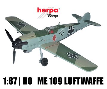 HERPA | ME 109E (MESSERSCHMITT) LUFTWAFFE HAUPTMANN GALLAND | 1:87