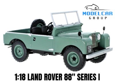 MCG | LAND ROVER SERIES I OPEN (LICHTGROEN)  RHD 1957 | 1:18 