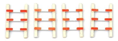 ARTITEC - OVERWEG HEKKEN 4 STUKS - 1:87