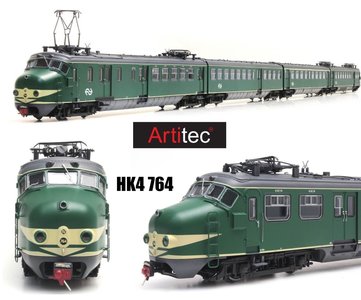 ARTITEC | HK4 764, groen, NS-logo, A-sein, ATB, DC, IVa | 1:87