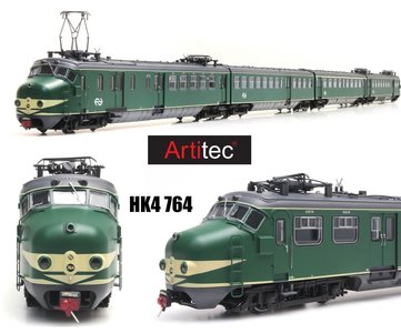 ARTITEC | HK4 764 groen NS-logo A-sein ATB DC LokPilot IVa | 1:87