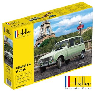 HELLER | RENAULT 4 GTL (PLASTIC MODELBOUW) | 1:24