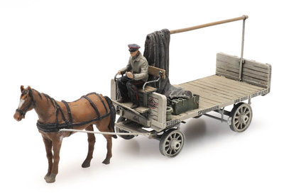 ARTITEC | VAN GENT EN LOOS HORSE AND CARRIAGE (READY-MADE) | 1:87