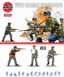 AIRFIX | GERMAN PARATROOPS WWII (VINTAGE CLASSICS) | 1:32