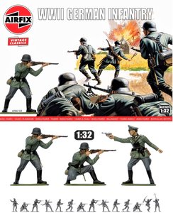 AIRFIX | GERMAN INFANTRY WWII (VINTAGE CLASSICS) | 1:32