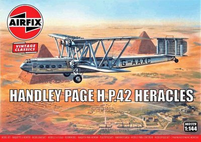 AIRFIX | HANDLEY PAGE H.P.42 HERACLES 1931 (VINTAGE CLASSICS) | 1:144