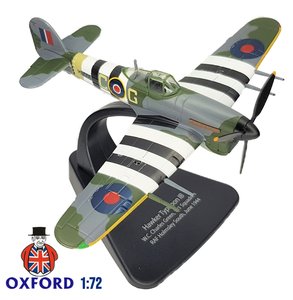OXFORD | HAWKER TYPHOON MK1B 121 SQN RAF (D-DAY INVASION STRIPES) 1944 | 1:72