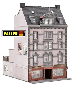 FALLER | TOWN HOUSE WITH REPAIR SHOP | 1:87