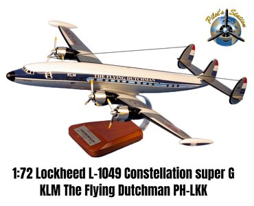 PILOTS STATION | KLM L-1049 CONSTELLATION SUPER G PH-LKK 'THE FLYING DUTCHMAN' | 1:72