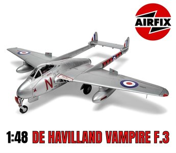 AIRFIX | DE HAVILLAND VAMPIRE F.3 | 1:48