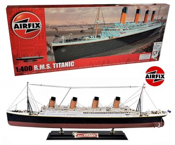 AIRFIX | RMS TITANIC LARGE GIFT SET (WITH PAINT AND GLUE) | 1:48