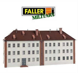 FALLER | KAZERNE GEBOUW VOOR MANSCHAPPEN | 1:87