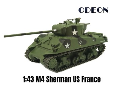ODEON | SHERMAN M4 US FRANCE 1944 | 1:43