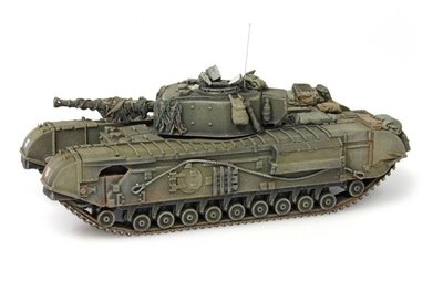 ARTITEC - Churchill Tank mk VII kant en klaar model - 1:87 