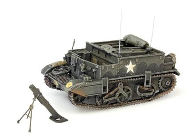 ARTITEC - Universal Carrier mortar UK kant en klaar model - 1:87 