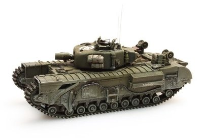 ARTITEC - Churchill Tank AVRE UK kant en klaar model - 1:87 