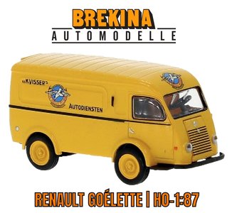 BREKINA | RENAULT GOÉLETTE 'VISSER CAR SERVICES' | 1:87