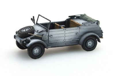 ARTITEC | KUBELWAGEN VW82 WINTER GRIJS (READY-MADE) | 1:87 