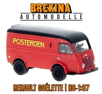 BREKINA | RENAULT GOÉLETTE 'POSTERIJEN NL' | 1:87