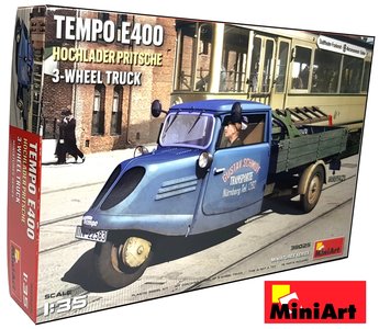 MINIART | TEMPO E400 HOCHLADER PRITSCHE 3-WHEEL TRUCK | 1:35