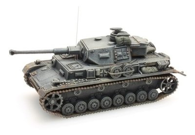 ARTITEC - Panzer IV Ausf. F2 Ostfront Grijs kant en klaar model - 1:87 