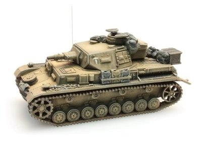 ARTITEC - Panzer IV Ausf. F1 Afrikakorps kant en klaar model - 1:87 