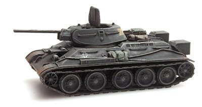ARTITEC - T34-76 Wehrmacht Beute (oorlogsbuit) kant en klaar model - 1:87