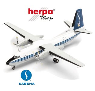 HERPA | FOKKER F27 FRIENDSHIP 'SABENA' OO-SCA LIM.ED.| 1:200