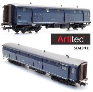 ARTITEC | NS 51 8495-40 015-3 BERLIJNS BLAUW GRIJZE DAK STALEN D IV | 1:87