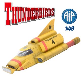 AIP | THUNDERBIRD 4 MET LED VERLICHTING (MODELBOUWDOOS) | 1:48