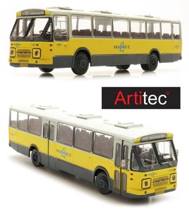 ARTITEC | MIDNET INTERCITY BUS 1229 DAF FRONT 2 CENTRE EXIT (READY-MADE) | 1:87