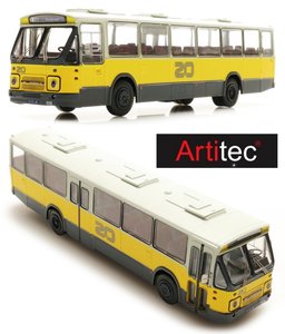 ARTITEC | ZO 6198 STREEKBUS DAF FRONT 2 MIDDENUITSTAP (READY-MADE) | 1:87    