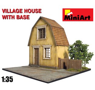 MINIART | VILLAGE HOUSE WITH BASE (DIORAMA SERIES) | 1:35