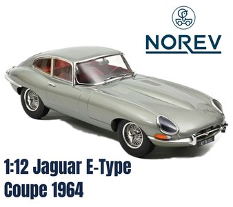 NOREV | JAGUAR E-TYPE COUPE 1964 LIM. ED. | 1:12