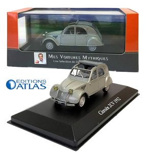 ATLAS | CITROEN 2CV (HALF OPEN DAK) 1952 | 1:43