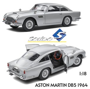 SOLIDO | ASTON MARTIN DB5 (SILVER BIRCH) 1964 | 1:18