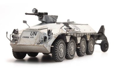 ARTITEC - NL DAF YP408 Pantserwagen 120mm Mortier UNIFIL (kant en klaar model) - 1:87 