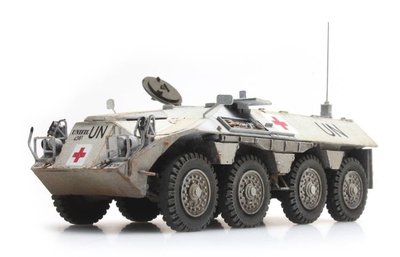 ARTITEC - NL DAF YP408 Pantserwagen gewondentransport UNIFIL (kant en klaar model) - 1:87 