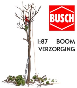 BUSCH | TREE CARE 'BAUM PFLEGE' ACTION SET | 1:87