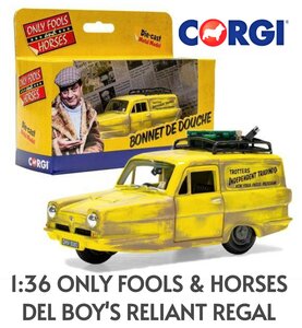 CORGI | DEL BOY'S RELIANT REGAL 'ONLY FOOLS AND HORSES' | 1:36