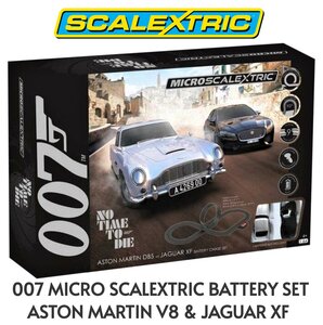 SCALEXTRIC | JAMES BOND-SET MICRO RACEBAAN 'NO TIME TO DIE' | 1:64