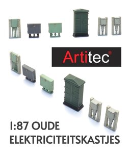 ARTITEC | OUDE ELEKTRICITEITSKASTJES (READY-MADE) | 1:87