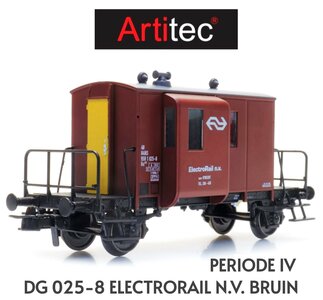 ARTITEC | DG 025-8 NS ELECTRORAIL BROWN PERIOD IV | 1:87