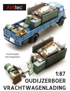 ARTITEC | VRACHTWAGENLADING OUDIJZERBOER (READY-MADE) | 1:87