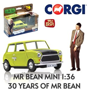 CORGI |  MR BEAN'S MINI '30 YEARS OF MR BEAN' | 1:36