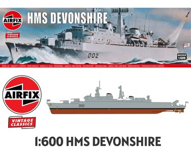 AIRFIX | HMS DEVONSHIRE (VINTAGE CLASSICS) | 1:600