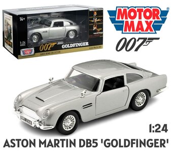 MOTOR MAX | JAMES BOND 007 ASTON MARTIN DB5 'GOLDFINGER' | 1:24