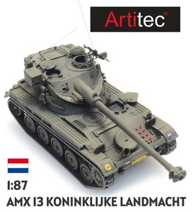 ARTITEC | AMX 13 LICHTE TANK KONINKLIJKE LANDMACHT (READY-MADE) | 1:87